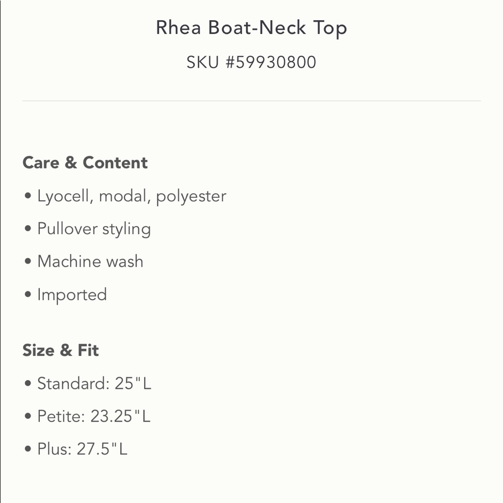 Anthropologie | RHEA BOAT-NECK TOP | Size XS - Picture 7 of 7